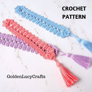 CROCHET PATTERN Bookmark Bruges Lace