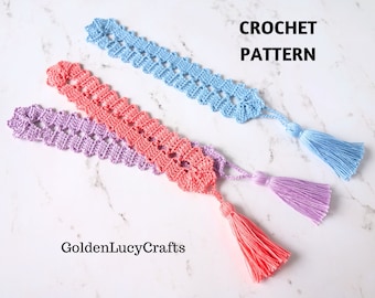 CROCHET PATTERN Bookmark Bruges Lace