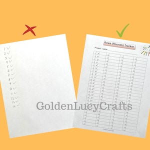 CROCHET PROJECT PLANNER Notes Rows Rounds Tracker Abbreviations ...