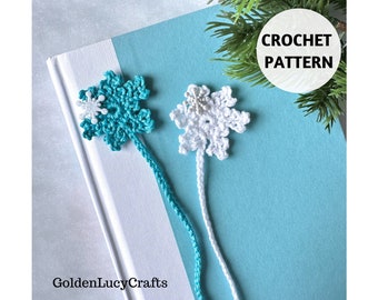 CROCHET PATTERN Snowflake Bookmark