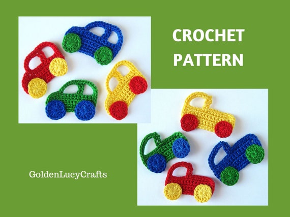 Crochet applique for baby boy sale