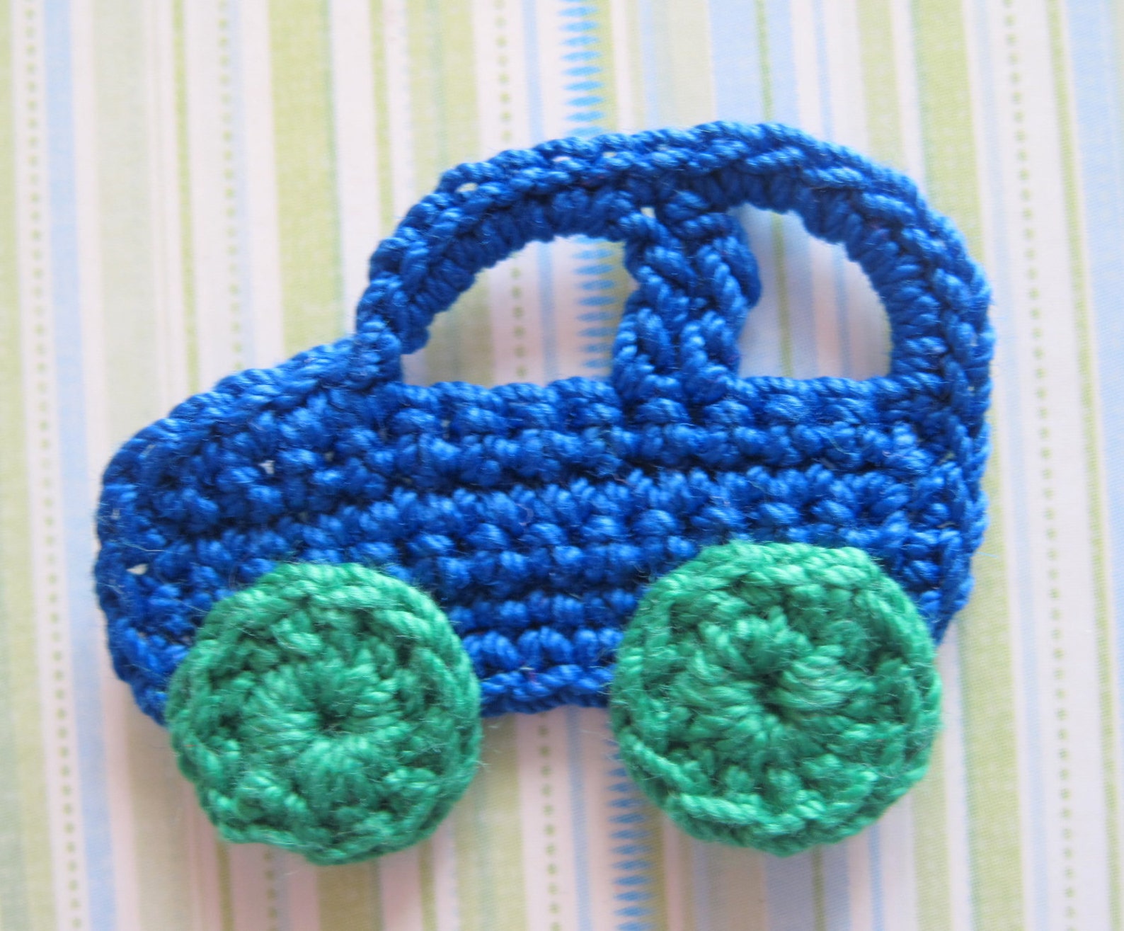 Crochet Car Appliques Etsy