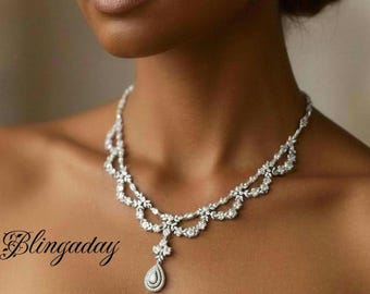 Regency Swarovski Bridal Jewelry Set, Cubic Zirconia, Gala, Mother of Bride