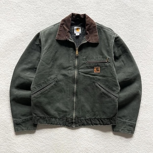 Detroit Carhartt Jacket Green - Etsy
