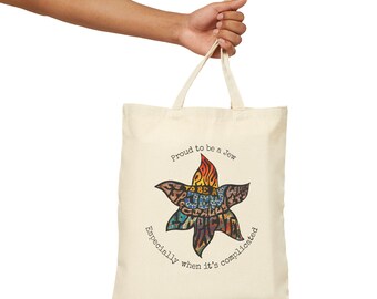 Proud to be a Jew - Especially when it's Complicated (Cotton Canvas Tote Bag)