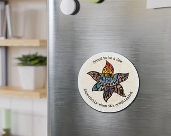 Proud to be a Jew - Especially when it's Complicated (Die-Cut Vinyl Magnets)