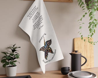 Proud to be a Jew - Especially when it's Complicated (Challah Cover / Jewish Pride Tea Towel), Kosher Kitchen, Jewish Housewarming Gift