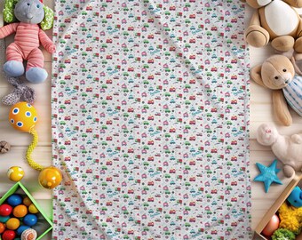 Manta personalizada con nombre de niño • Manta suave de forro polar para niños • Decoración personalizada para guardería • Manta acogedora para bebé