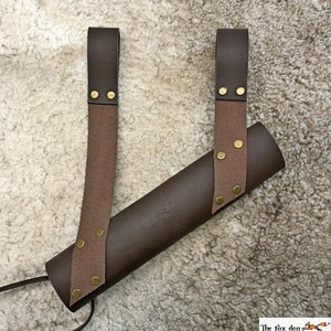 Leather Scabbard to Be Put on a Belt for Metal Sword Perfect - Etsy
