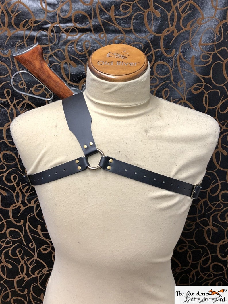 Mare's leg winchester 1892 rifle back holster! Very high quality! Cosplay. image 5