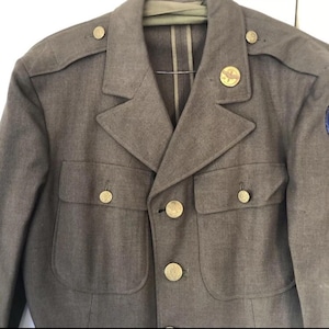 1940s Military Jacket - Etsy