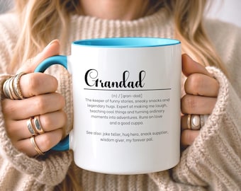 Grandad Definition Mug | Grandad Gift | Fathers Day Gift | Gift for Him | Birthday Gift | Keepsake for Grandad | Grandad Christmas Gift