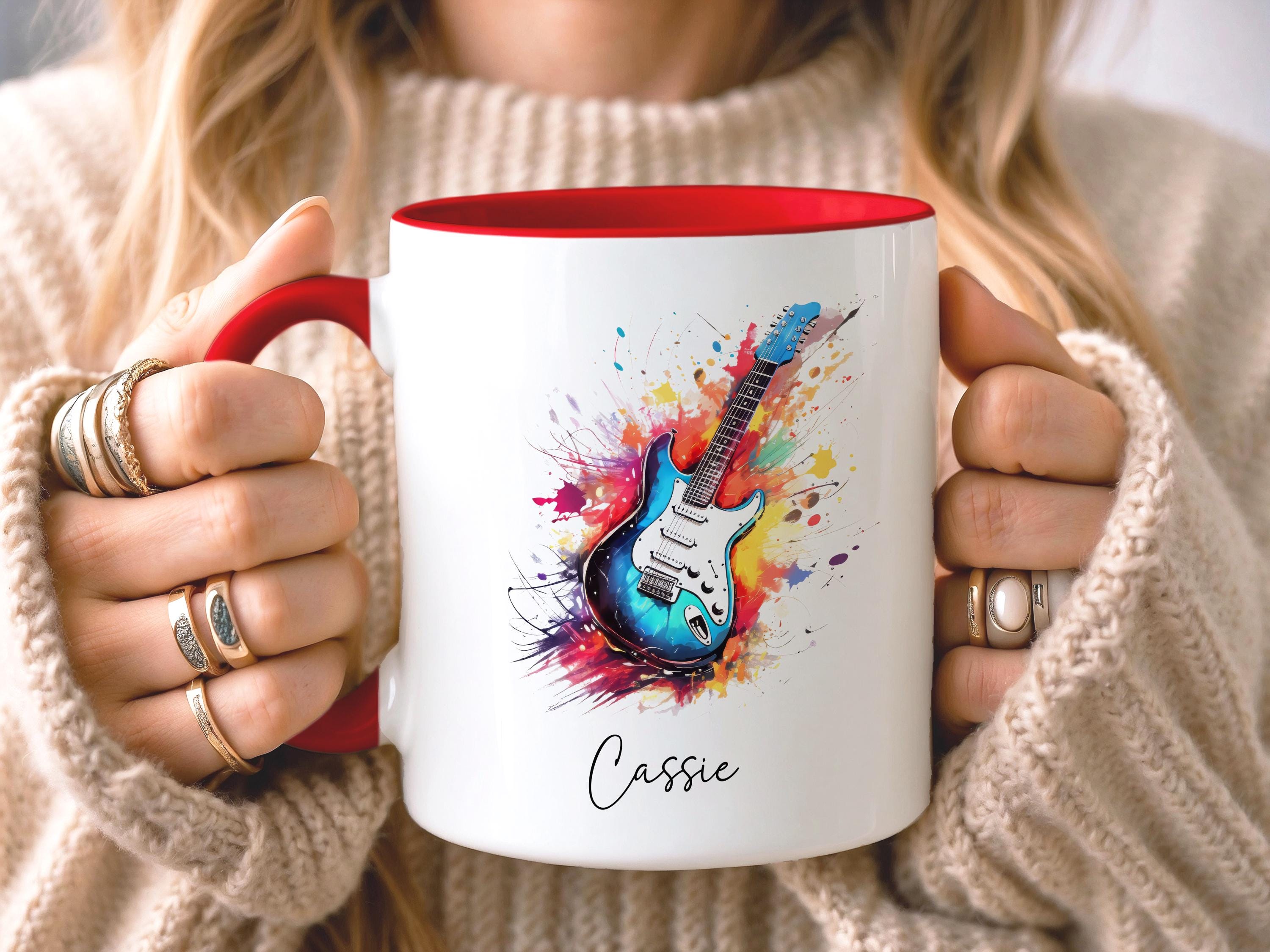 Guitar Mug - Etsy