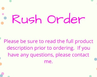 Rush Order Add-on