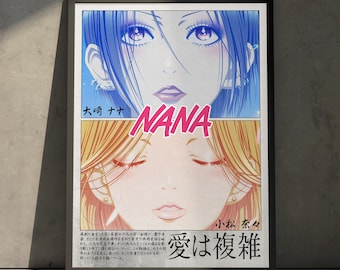 Nana Poster, Japan Anime Poster, Poster Print, Black Stones