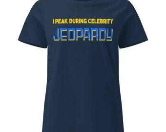 Jag är på topp under kändisrusning - Figursydd t-shirt