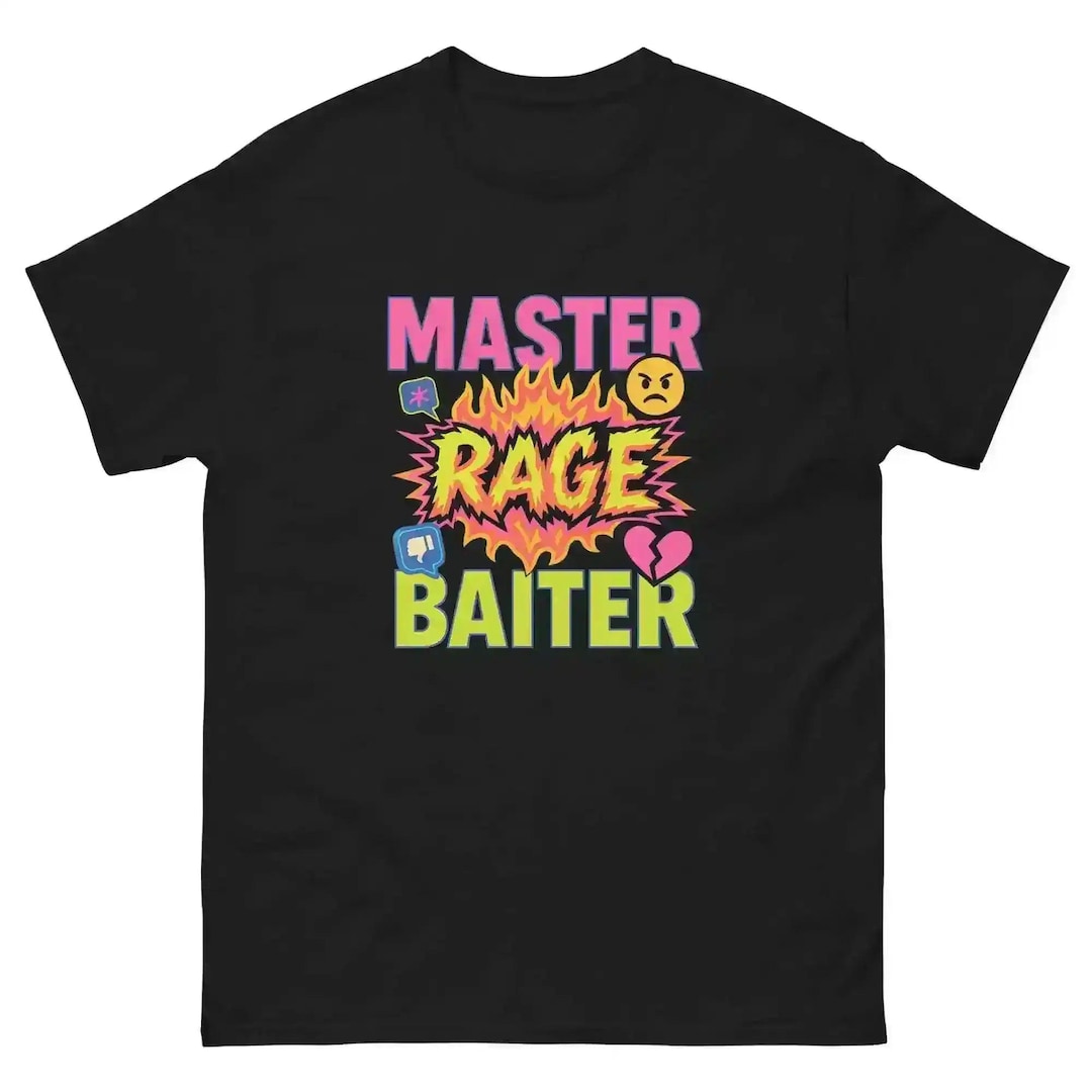 Master Rage Baiter Game Master Rage Baiter Internet Drama Gen Z Slang Unisex Tee - Etsy