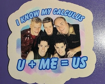 Sé que mi cálculo U + Yo = Nosotros - Vinilo Premium