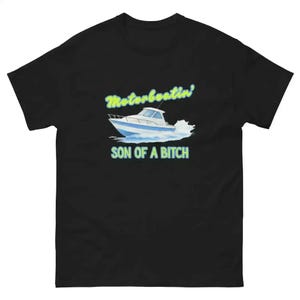 Motorbåt i Son of A Bitch Wedding Crashers - Unisex T-shirt