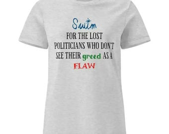 Jack's Mannequin Swim Lyric Inspired - Fitted Tee
