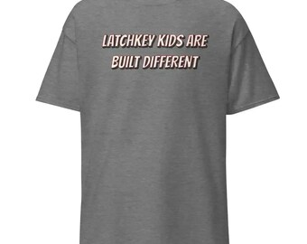Los niños que viven con llave son diferentes - Camiseta unisex