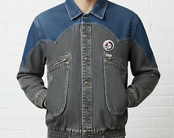 Marty McFly Denim Jacket, 80s Retro Cosplay Outfit