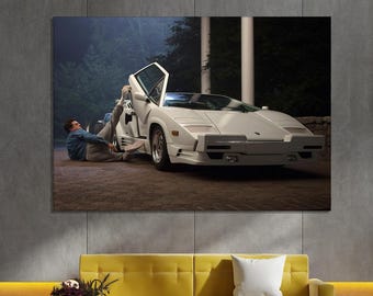 WOLF of WALL STREET Lambo Canvas Wrap - Etsy