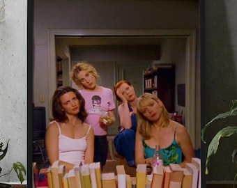 Sex and the City Movie Framed Poster, HD Canvas Poster print, Vintage Poster, Art Collectibles, Home decor, Wall Art, Unframed