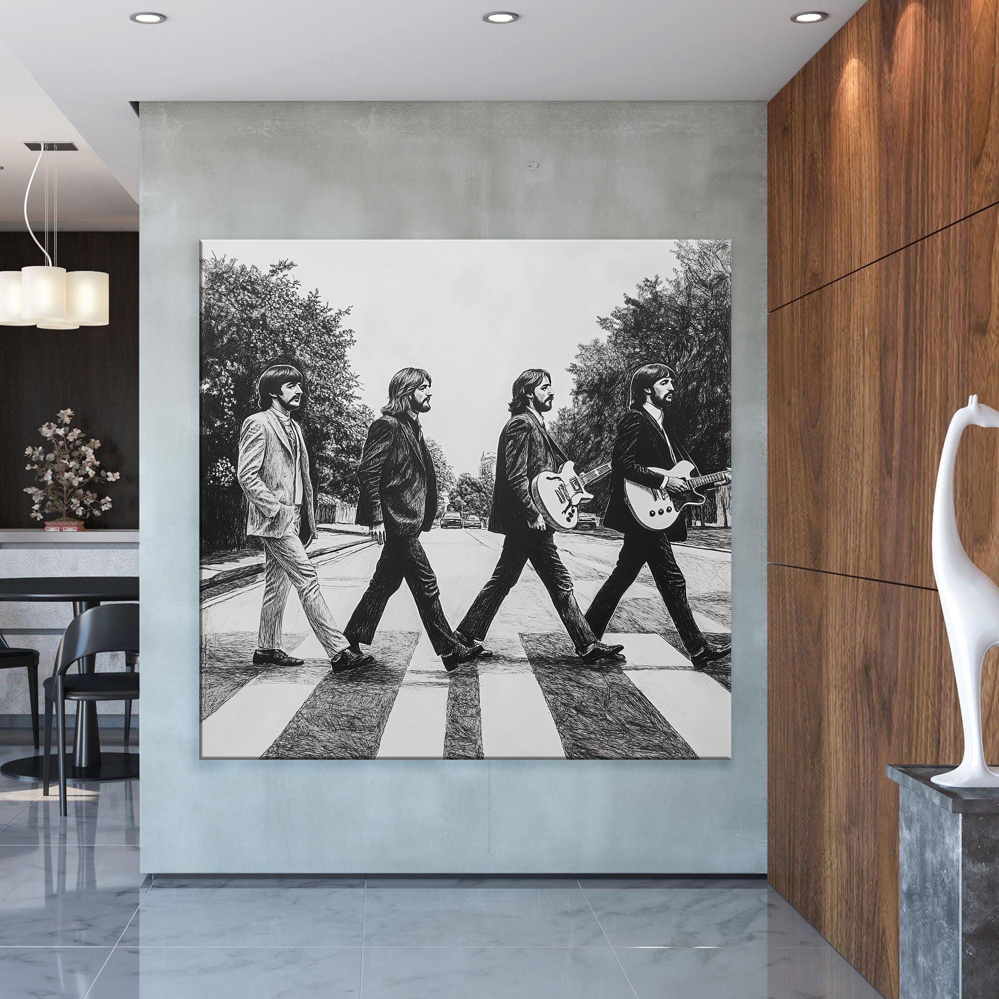Beatles 3d Poster - Etsy