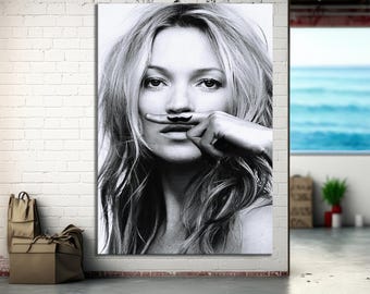 ケイト・モス x カルバン・クライン オブセッション キャンペーン 白黒