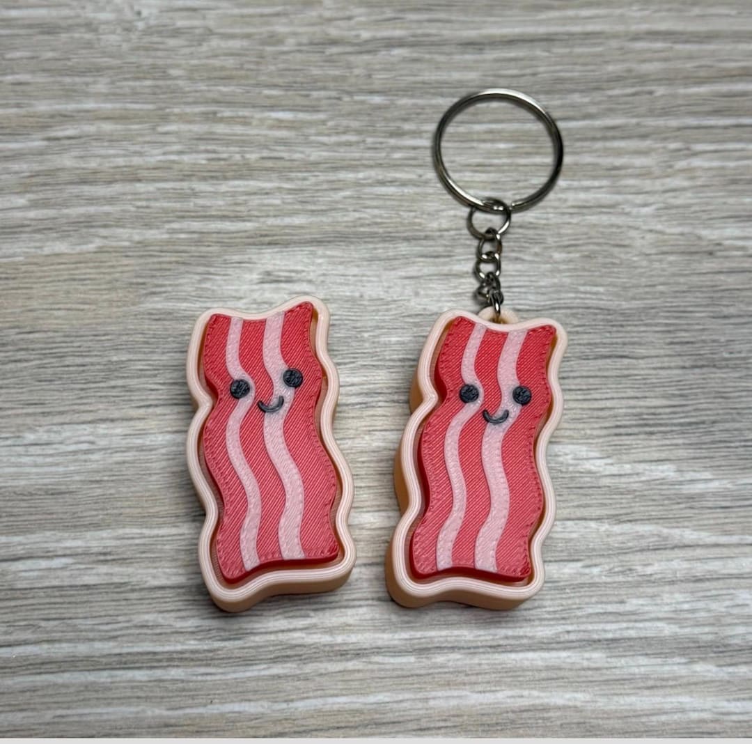 Bacon Fidget Clicker – 3D Printed Desk Toy for Anxiety Relief - Etsy
