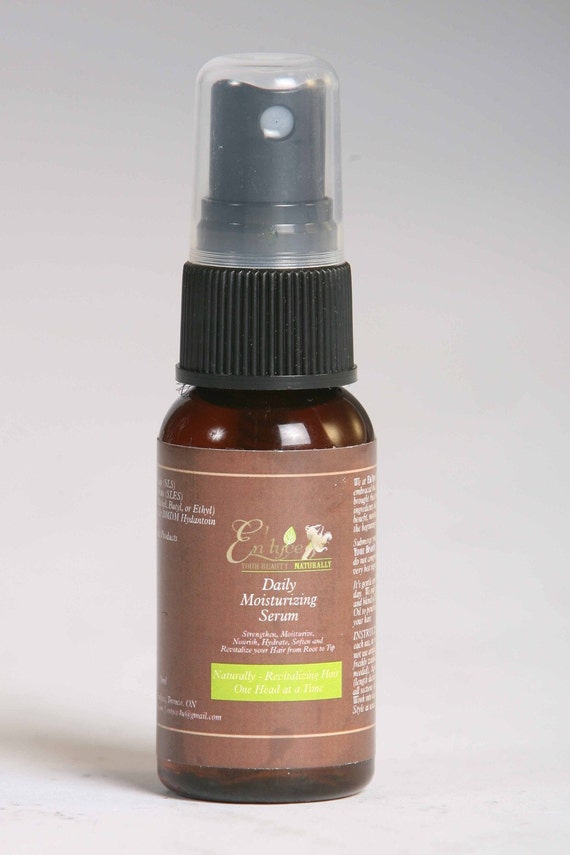 Natural Hair Spray Leave In Conditioner Hair Mist For Braids Etsy