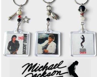 Michael Jackson Album Keyring: Music Lover's Gift