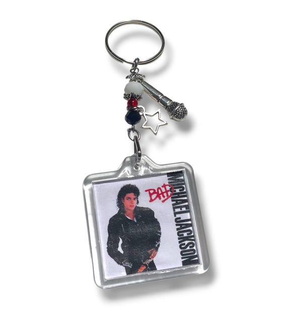Michael Jackson Album Keyring: Music Lover's Gift - Etsy