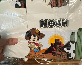 Goody box / Mouse cowboy / 1 year old party