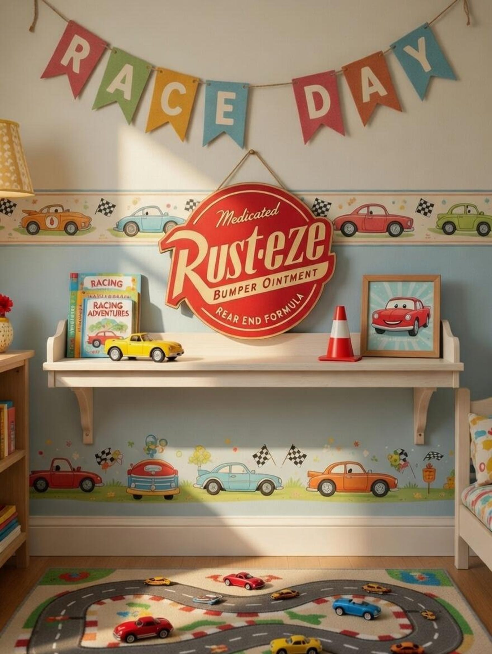 Rustee Cars Sign Disney Pixar Cars Rust-eze Wooden Sign - Etsy Australia