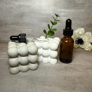 Handgemachter Diffusor für ätherisches Öl aus Beton: Minimalistischer Raumduft