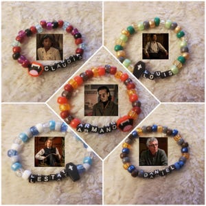 handmade amc's interview with the vampire character inspired bracelets