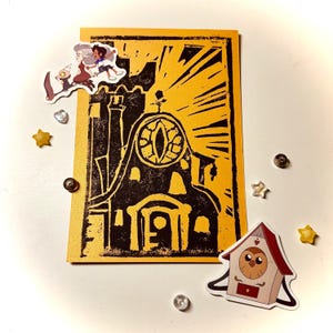 The Owl House Postcard Block Art Prints