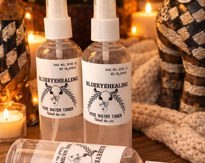 Rose water toner