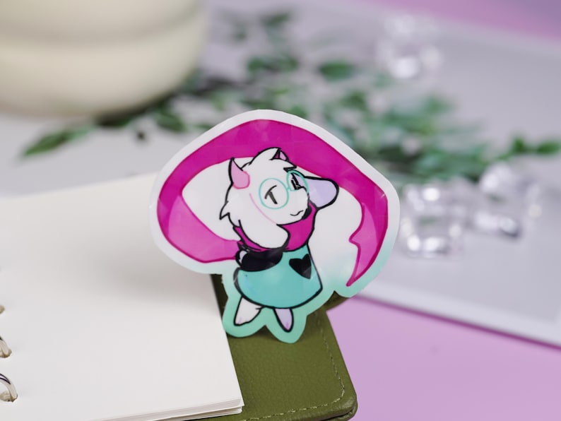 Dead Ralsei Sticker Deltarune Ralsei Waterproof Sticker Set - Chibi Character Decals for ...