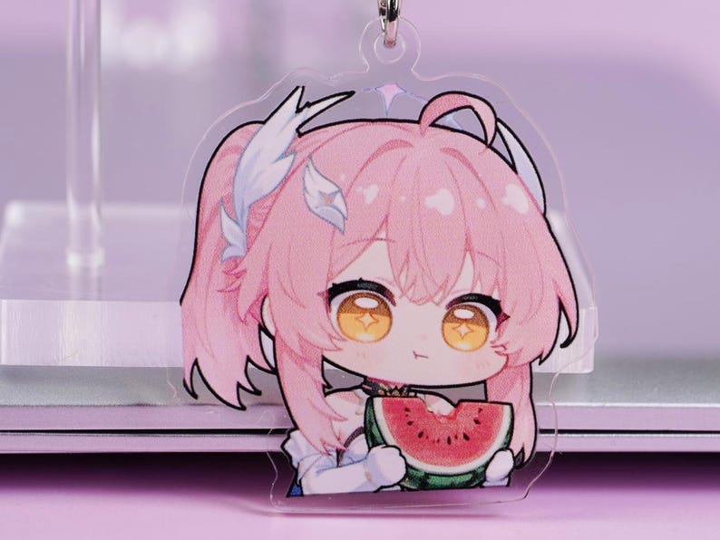 Wuthering Waves Aemeath Chibi Acrylic Keychain Set Cute Fandom Charms Wuthering Waves Aemeath Chibi Acrylic Keychain Set Cute Fandom Charms