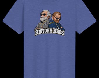 Ulysses S. Grant & Robert E. Lee Shirt | American Civil War History T-Shirt