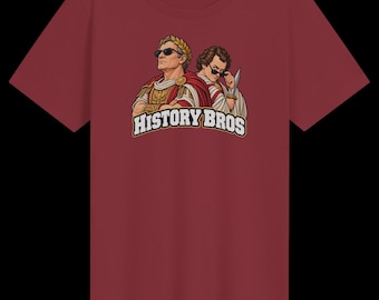 Julius Caesar & Brutus Shirt | Funny Ancient Rome History T-Shirt