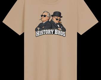 FDR & Winston Churchill Shirt | Funny History Teacher T-Shirt
