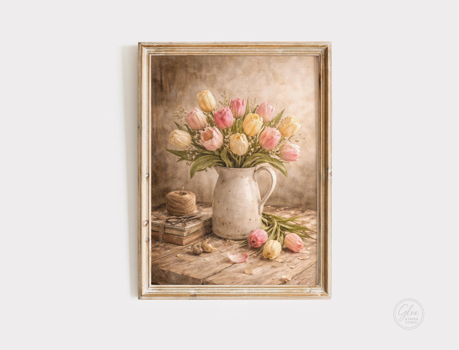 Spring Tulip Art Print - Etsy