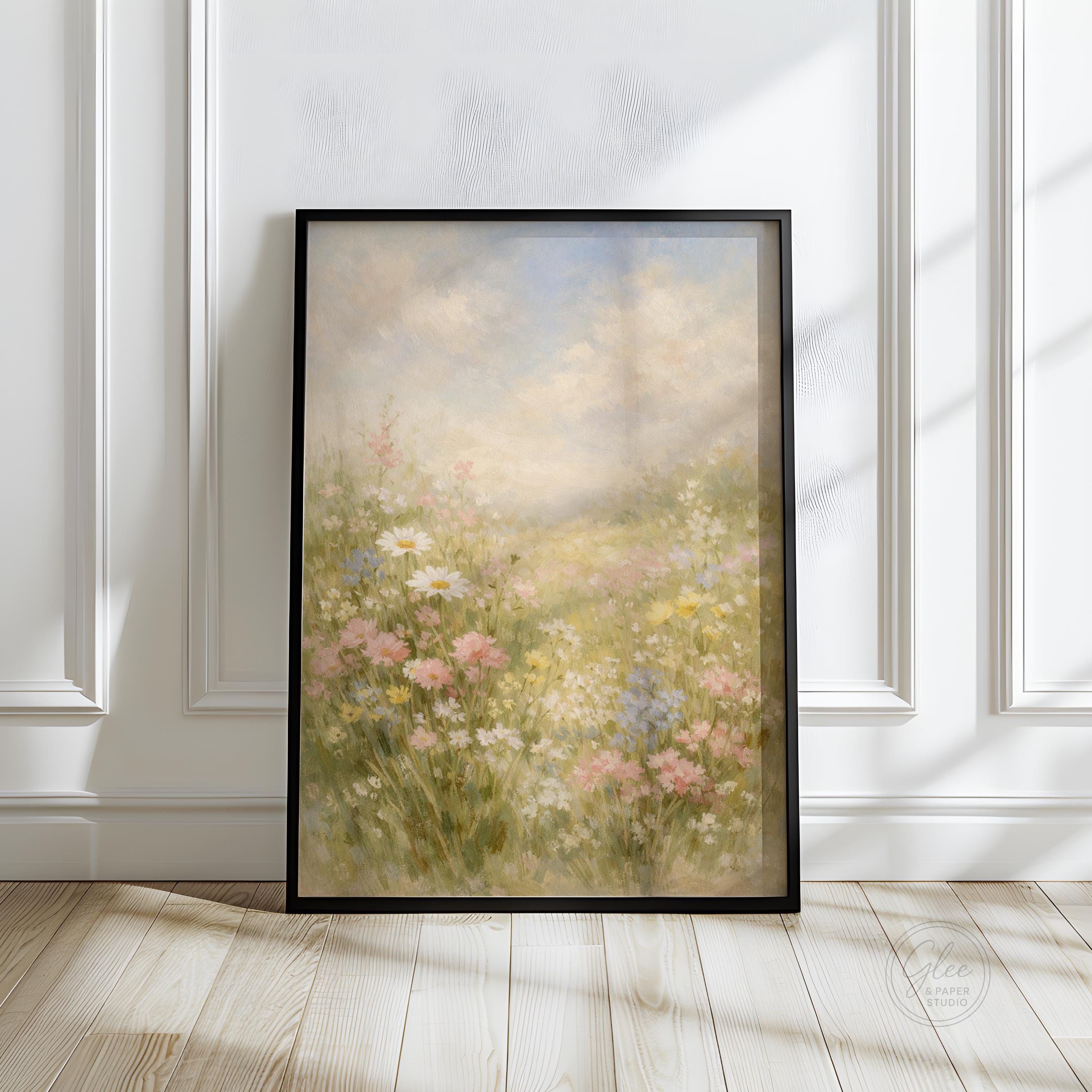 Spring Artist Print Spring Wildflower Art Print - Etsy