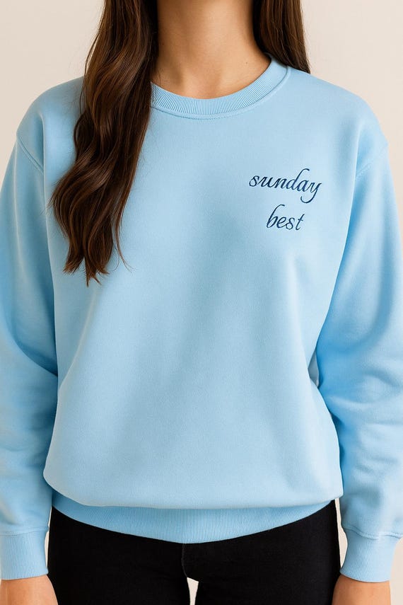 The Sunday Best Crewneck - Etsy