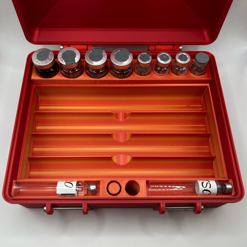 Genlipid Box GLP-1 Peptide Pen Storage Box | Fits V1 & V2 Pens | Peptide Organizer ...