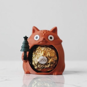 Chonkers Fox 3D Printed Germany | Cute Chubby Fox Figurine Desk Decor